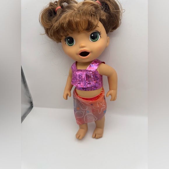 Hasbro Baby Alive 12" Vinyl Sunshine Snacks Doll With Outfit, Combed Hair, Clean - Picture 1 of 4